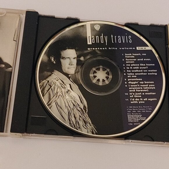 Randy Travis Greatest Hits Volume Two CD Warner Bros. 1992 Country Music - Picture 3 of 5